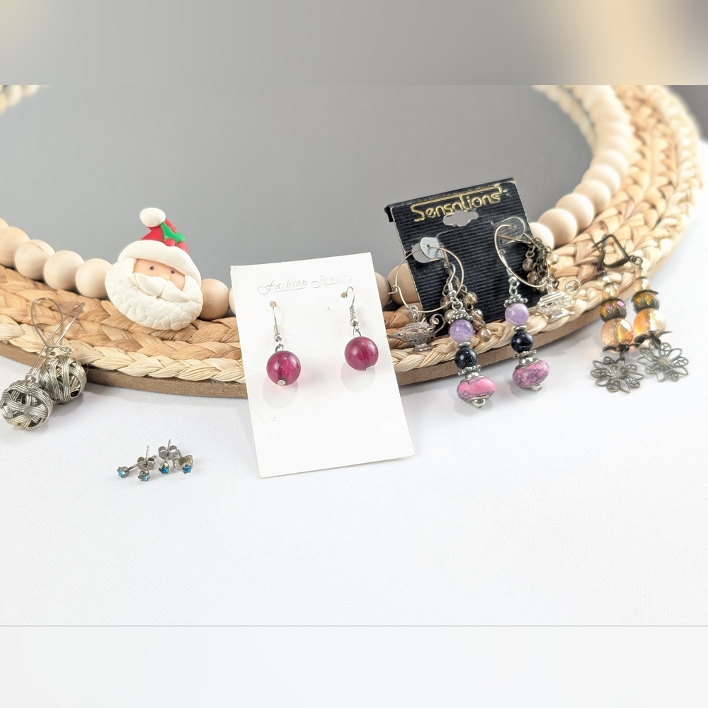 🔖 Mix Of Women's Earring Lot - 9 Set